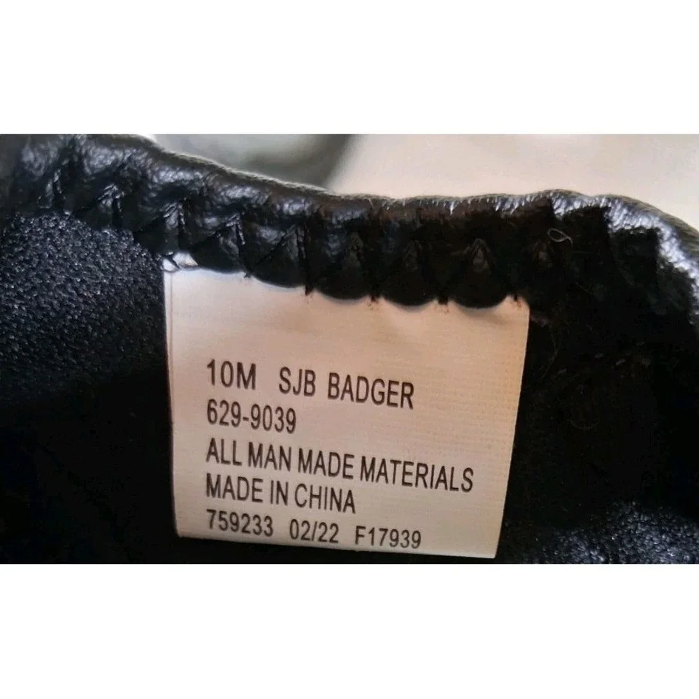 St. Johns Bay Badger Mens‎ Black Sport Sandals Memory Foam Strappy 10M 629-9039